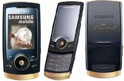 Samsung U600 Black Gold Limited Edition