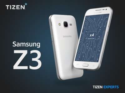 Probabile render del Samsung Z3 con Tizen