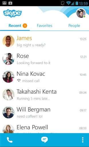 Skype 4.0 Android