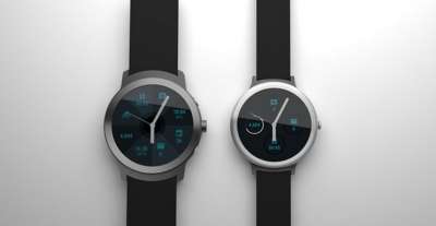 Due render dei possibili futuri smartwatch di Google