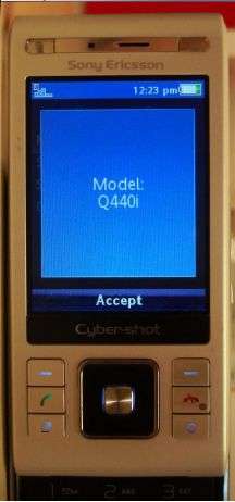 Sony Ericsson C905