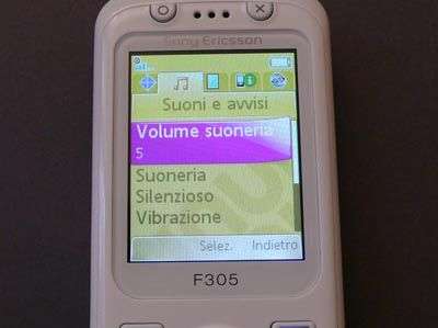 Sony Ericsson F305 