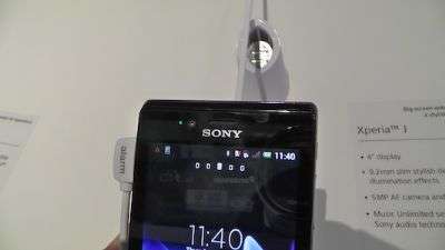 Sony Mobile IFA2012 Xperia