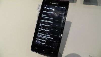 Sony Mobile IFA2012 Xperia