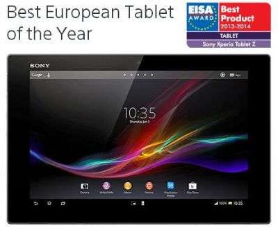 Sony Xperia Tablet Z EISA