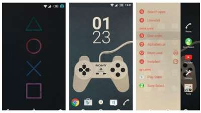 Sony tema Playstion per Xperia