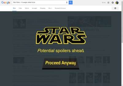 Star Wars: spoiler blocker