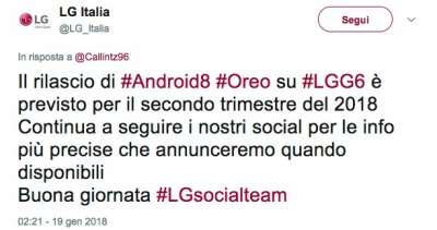 Il tweet