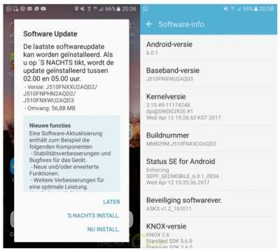 Update per il Galaxy J5 (2016)