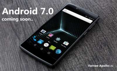 Vernee Apollo Lite - aggiornamento ad Android 7 Nougat