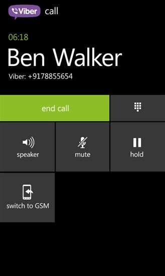 Viber Windows Phone