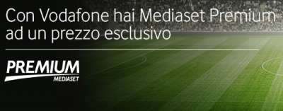 Vodafone e Mediaset Premium lanciano l'offerta congiunta