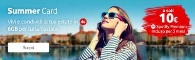 Vodafone Summer Card