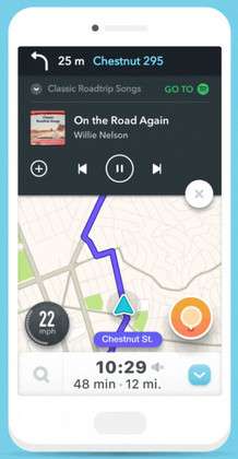 Waze-Spotify