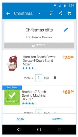 L'app di Walmart