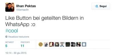 Il tweet di Ilhan Pektas