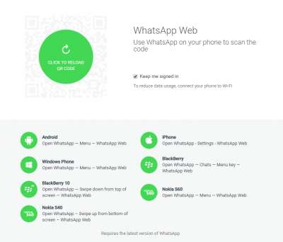 WhatsApp Web ora è attivabile anche su iPhone