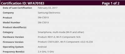 WiFi per SM-C501X