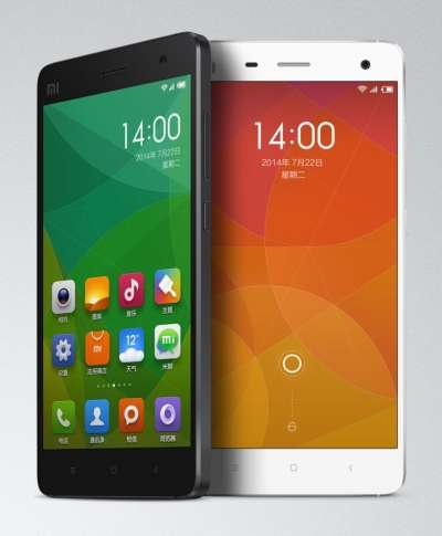 Xiaomi Mi4, che ricorda nel design il nuovo device low cost