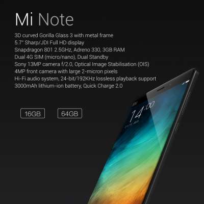 Xiaomi Mi Note