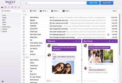 Yahoo Messenger in Yahoo Mail