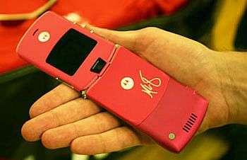 Motorola RAZR Pink