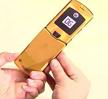 Motorola V3i Gold