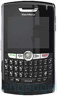 Blackberry 8800 (foto da Engadget)