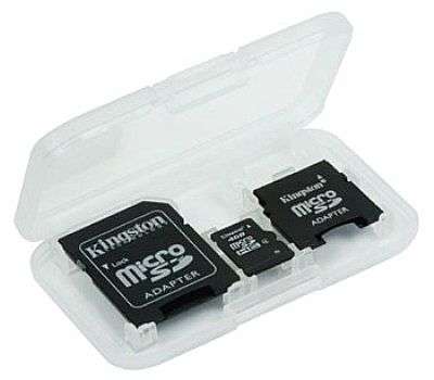 Kingston microSDHC con adattatore